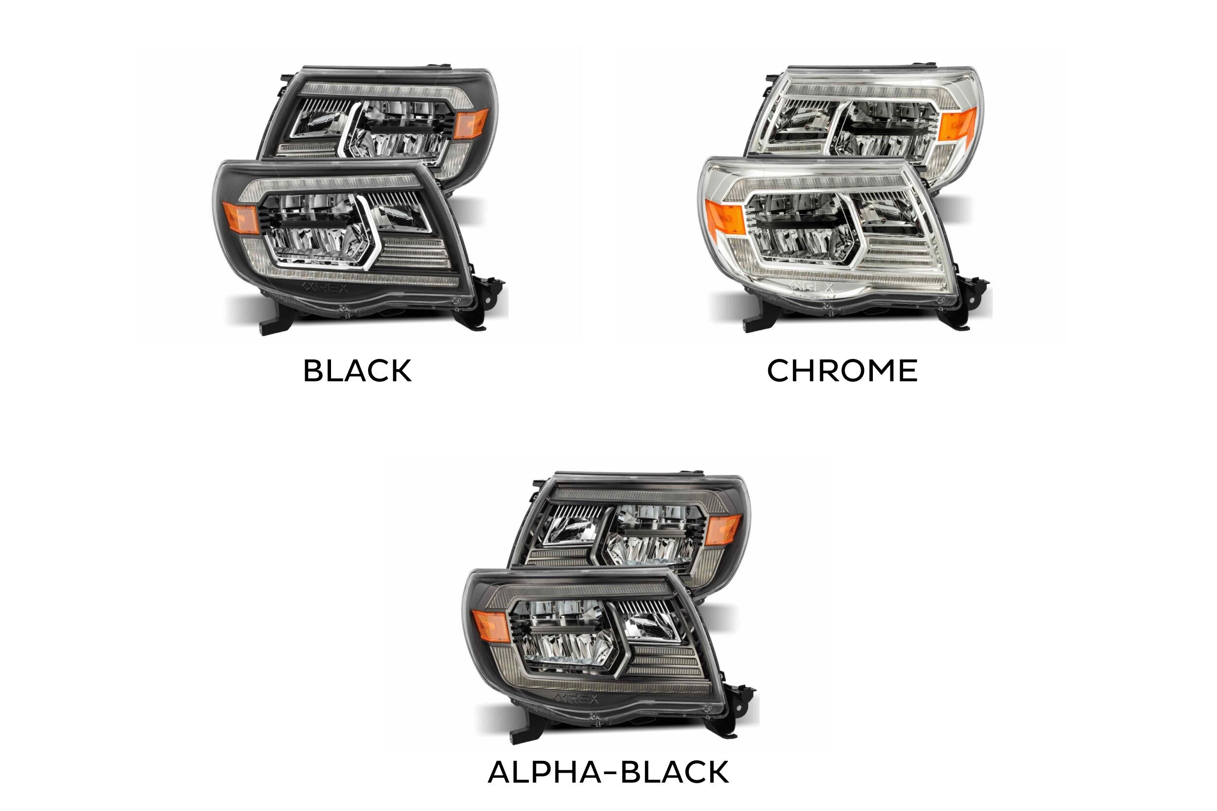 Toyota Tacoma (05-11): AlphaRex Luxx Headlights 880735